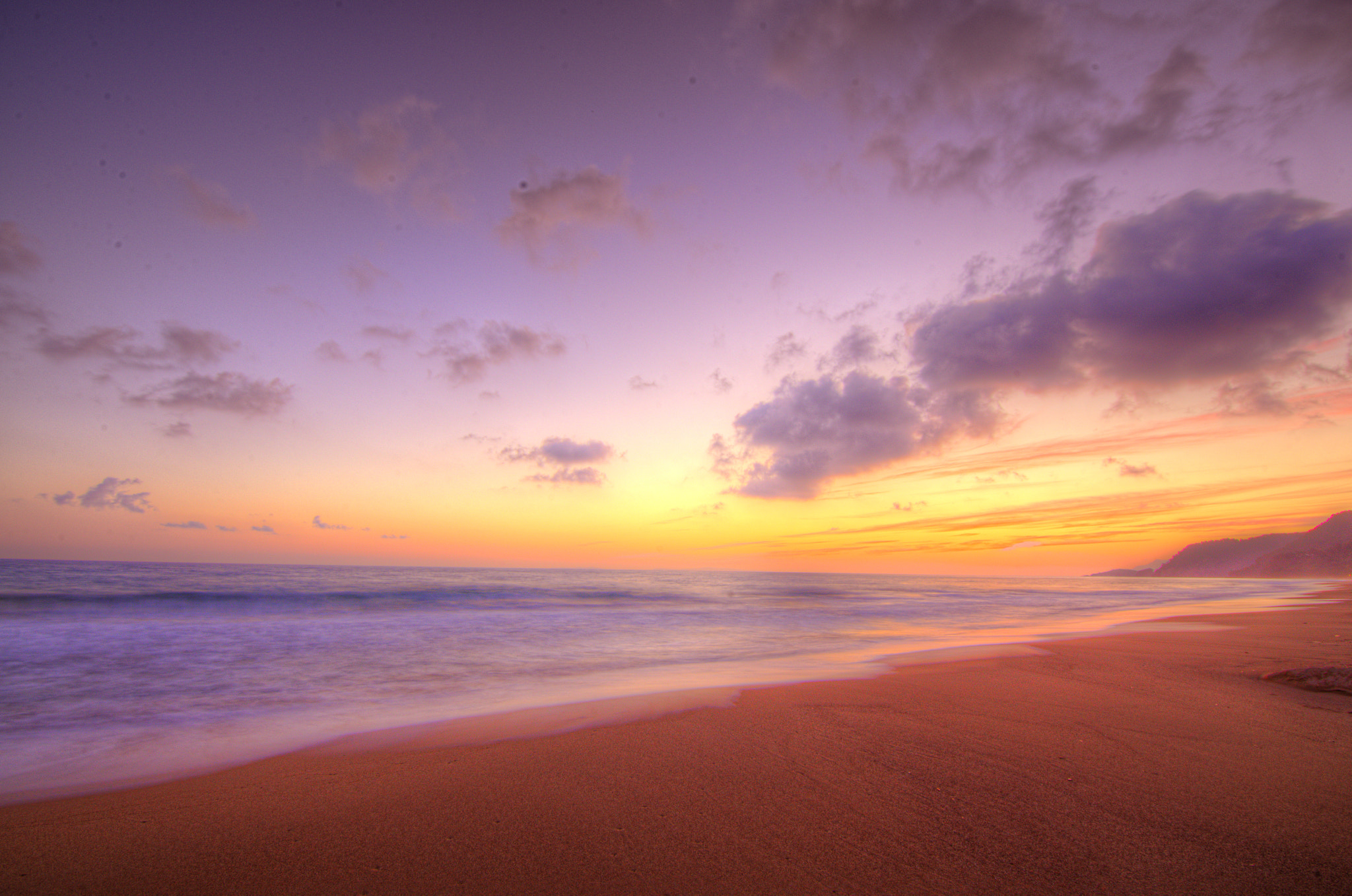 Sunset over the Ionian Sea